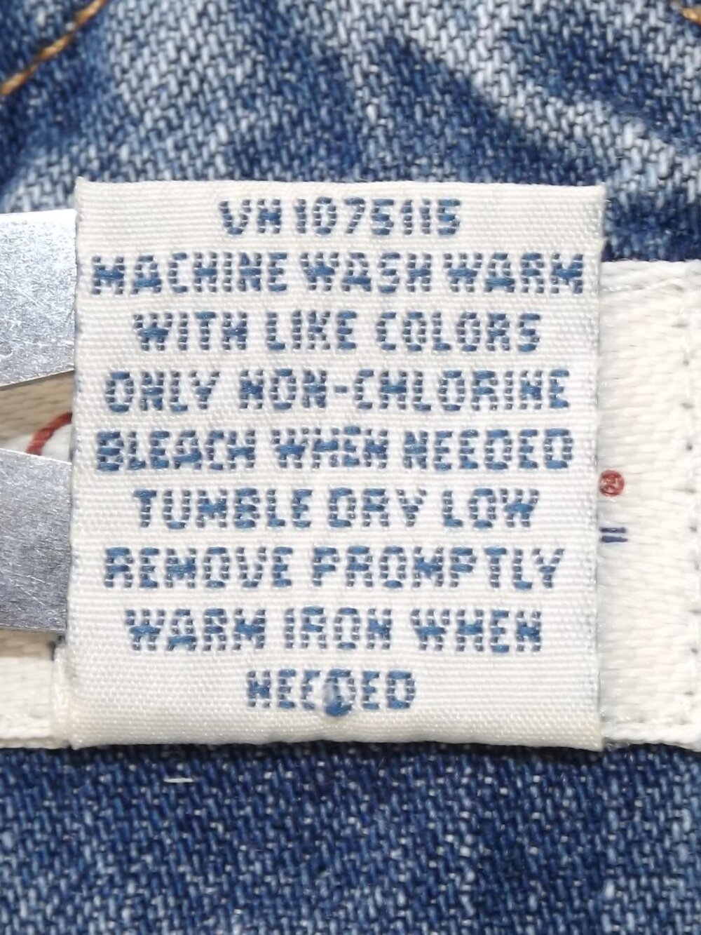 CHEROKEE Short-alls, XL, Bib Front Shorts, Light blue Denim, 3 button hip, VTG - Picture 11 of 11